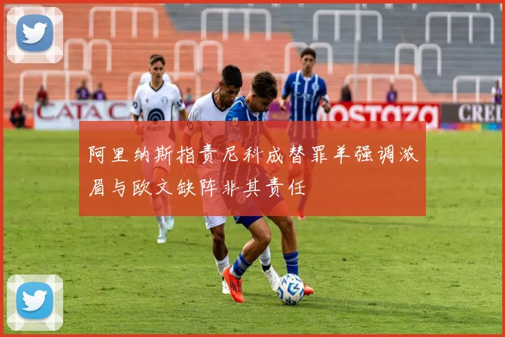 阿里纳斯指责尼科成替罪羊强调浓眉与欧文缺阵非其责任